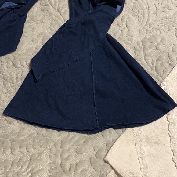 Del Lago Super Flare Pull on Jean / Pant - Blue - Picture 10 of 11